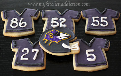 How to pipe royal icing jersey numbers